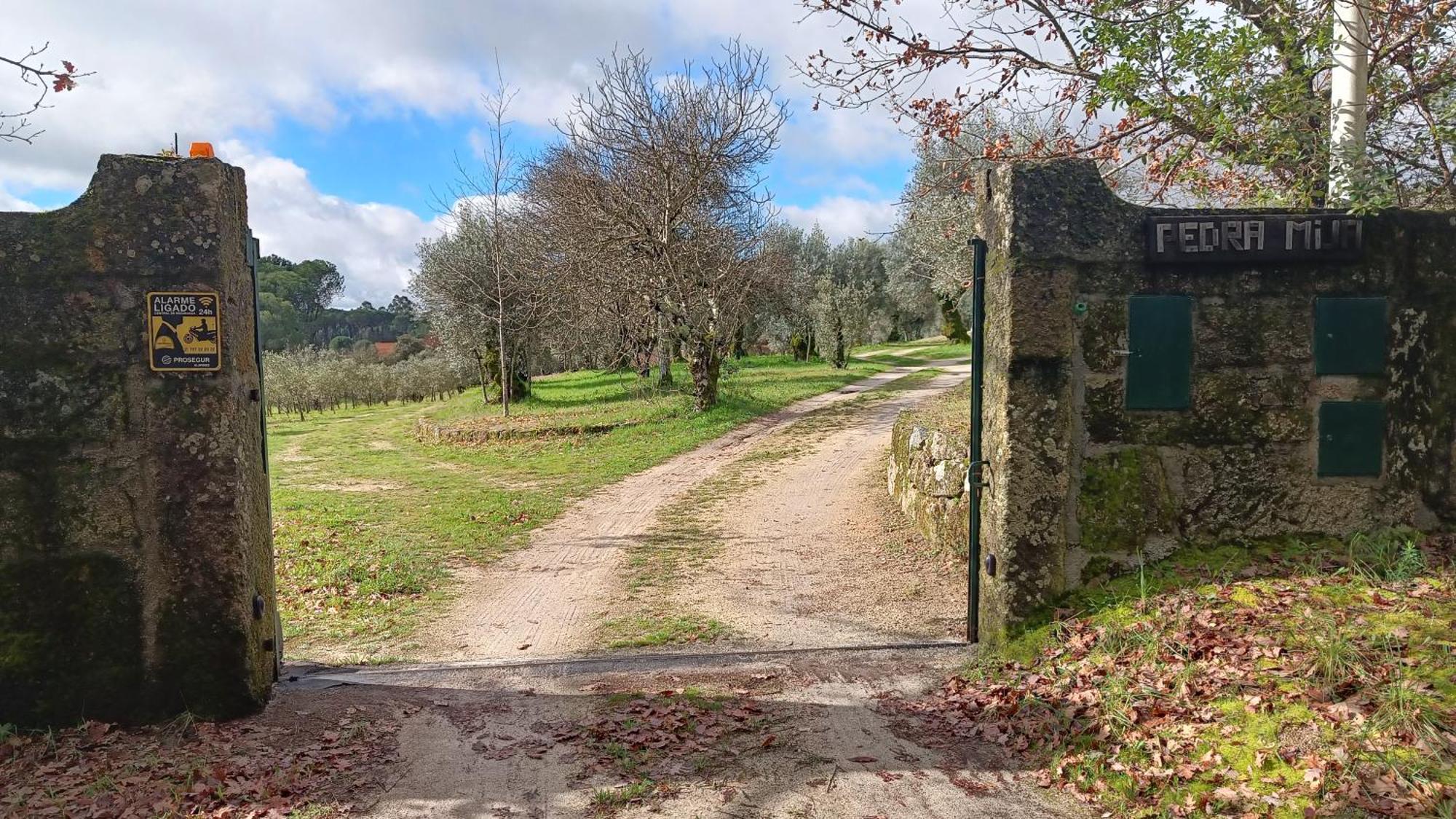 Gasthaus Quinta Da Pedra Mija Santar Exterior foto